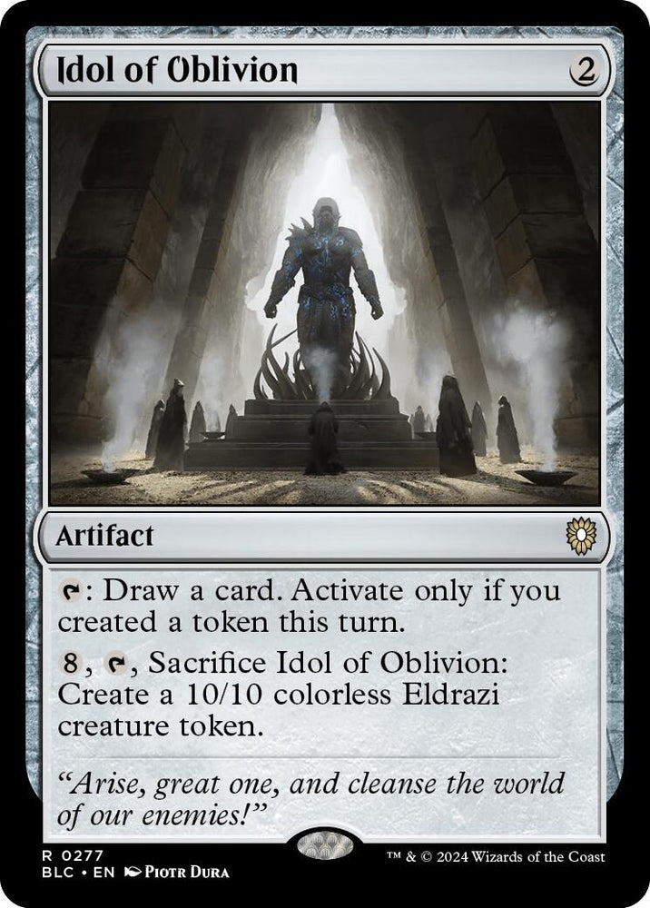 Idol of Oblivion [Bloomburrow Commander] Magic: The Gathering