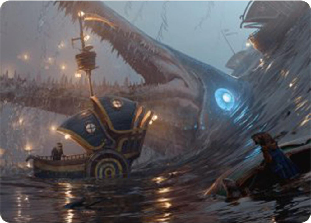 Eluge, the Shoreless Sea Art Card [Bloomburrow Art Series] Magic: The Gathering