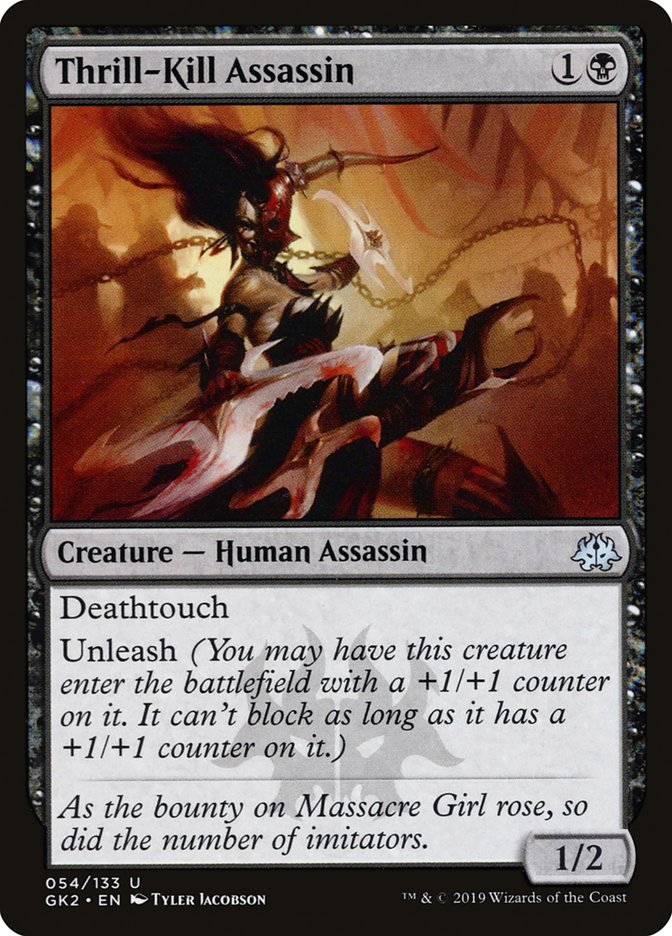 Thrill-Kill Assassin [Ravnica Allegiance Guild Kit] Magic: The Gathering