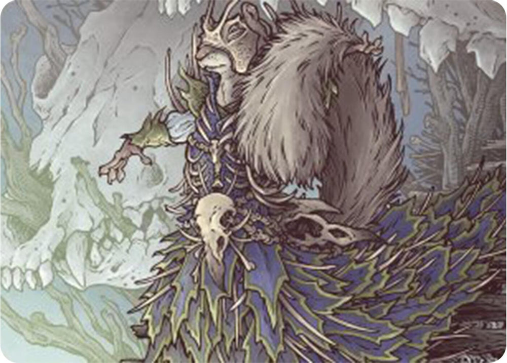 Camellia, the Seedmiser Art Card [Bloomburrow Art Series] Magic: The Gathering