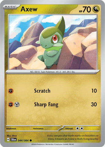 Axew (044/064) [Scarlet & Violet: Shrouded Fable] Pokémon