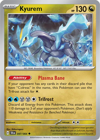 Kyurem (047/064) [Scarlet & Violet: Shrouded Fable] - Pokemon Cards For Your TCG Needs!