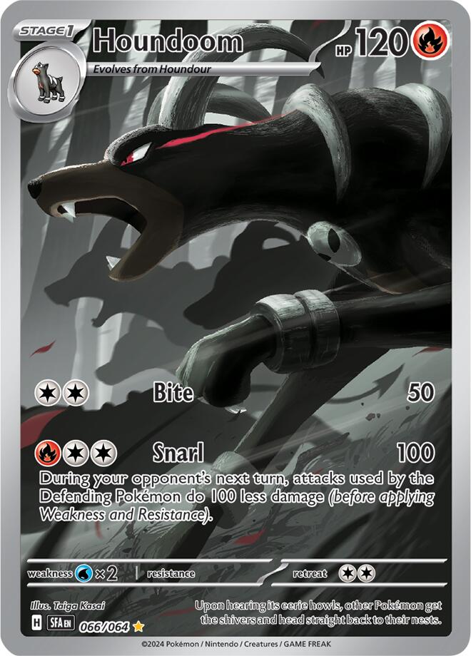 Houndoom (066/064) [Scarlet & Violet: Shrouded Fable] Pokémon