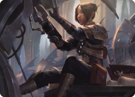 Thopter Mechanic Art Card [The Brothers' War Art Series] Magic: The Gathering