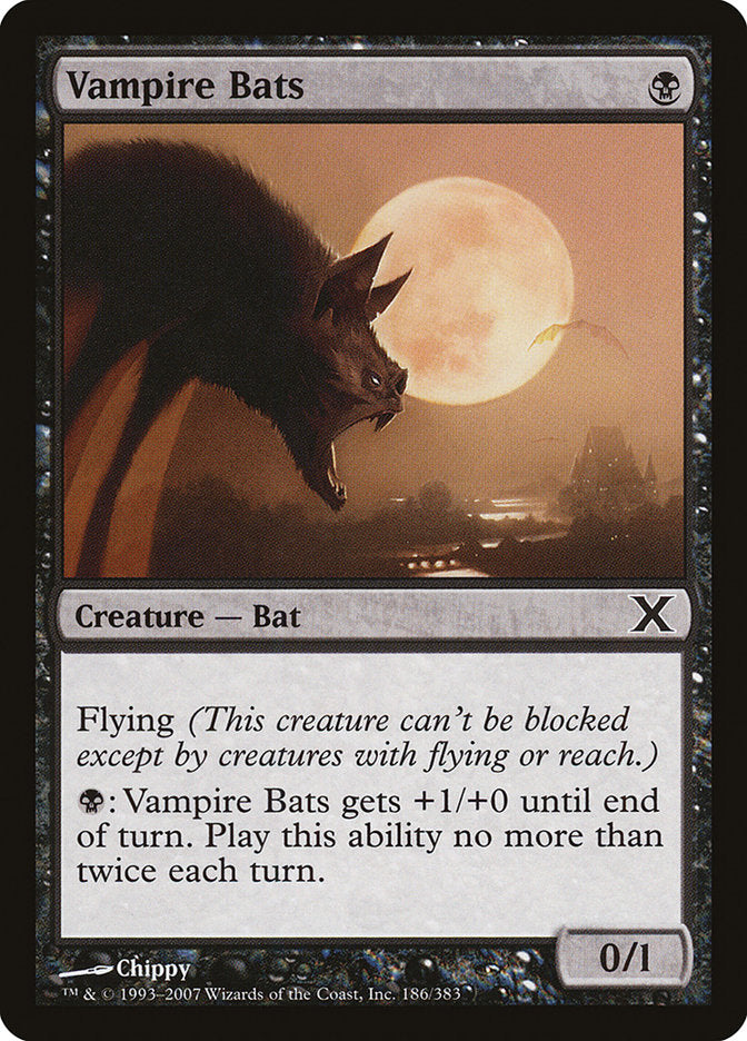 Vampire Bats [Tenth Edition] Magic: The Gathering