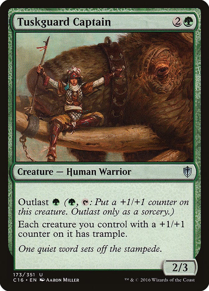 Tuskguard Captain [Commander 2016] Magic: The Gathering