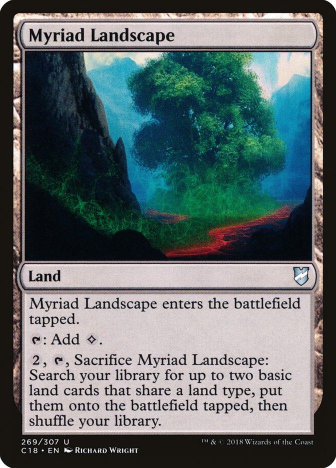 Myriad Landscape [Commander 2018] Magic: The Gathering