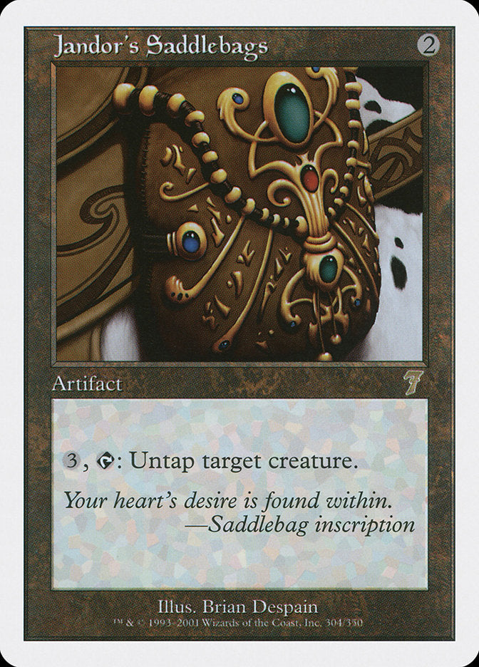 Jandor's Saddlebags [Seventh Edition] Magic: The Gathering