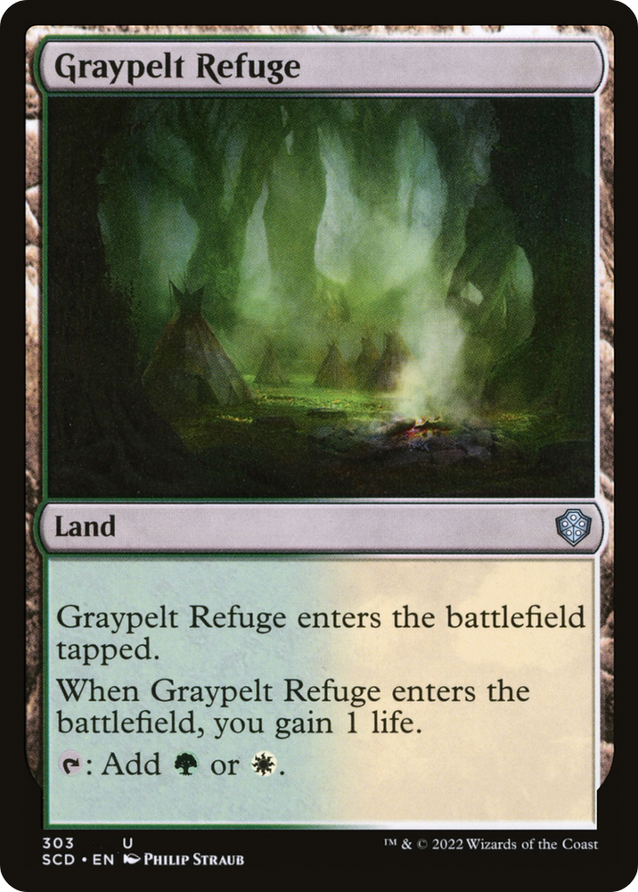 Graypelt Refuge [Starter Commander Decks] Magic: The Gathering