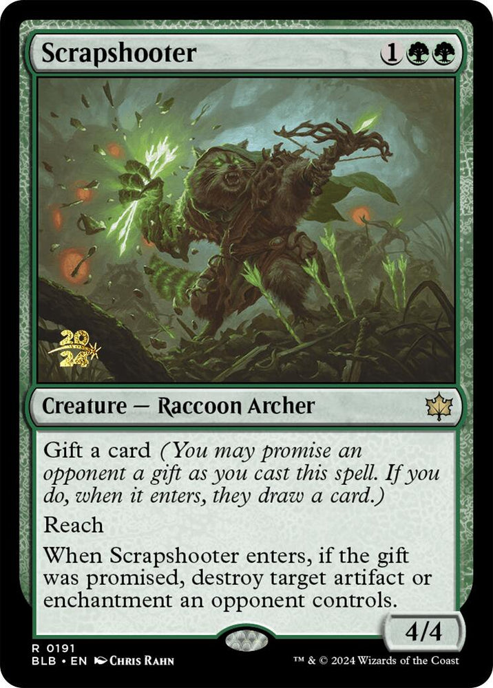 Scrapshooter [Bloomburrow Prerelease Promos] Magic: The Gathering