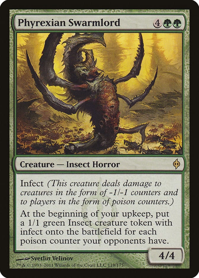 Phyrexian Swarmlord [New Phyrexia] Magic: The Gathering