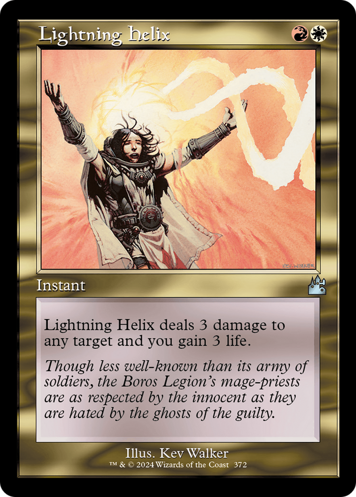 Lightning Helix (Retro Frame) [Ravnica Remastered] Magic: The Gathering