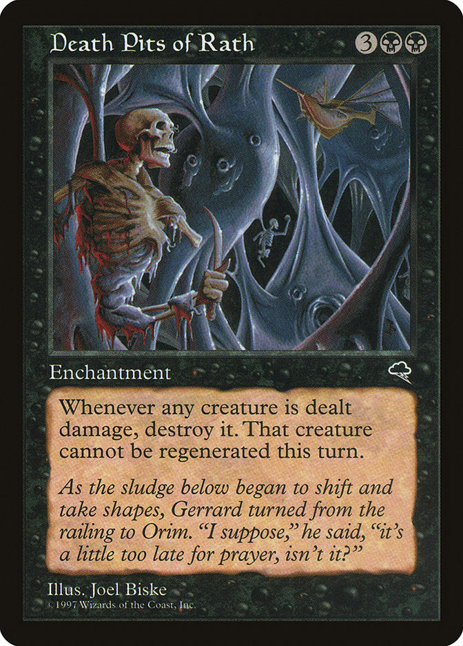 Death Pits of Rath [Tempest] Magic: The Gathering