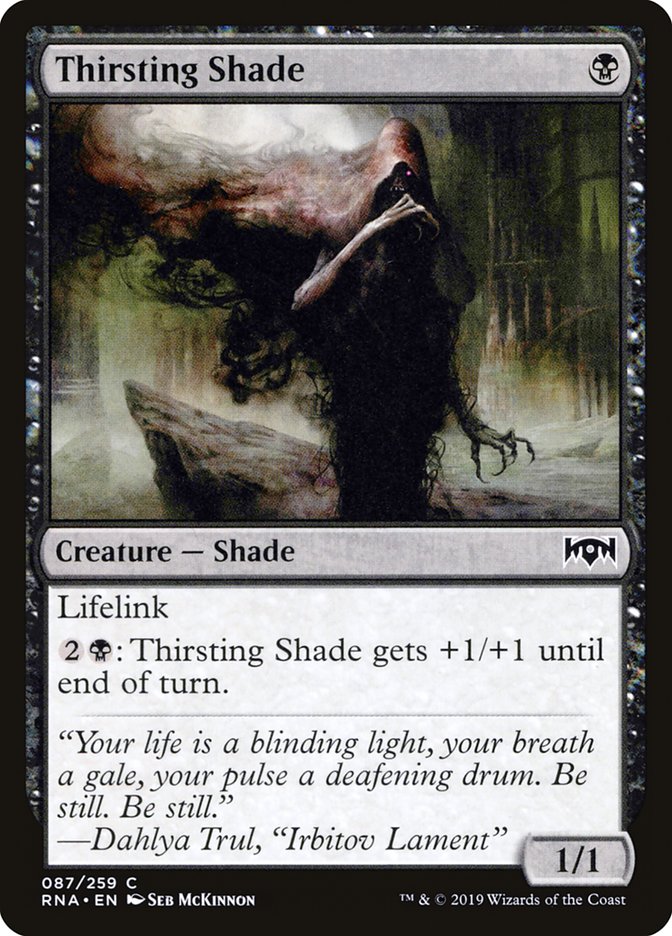 Thirsting Shade [Ravnica Allegiance] Magic: The Gathering