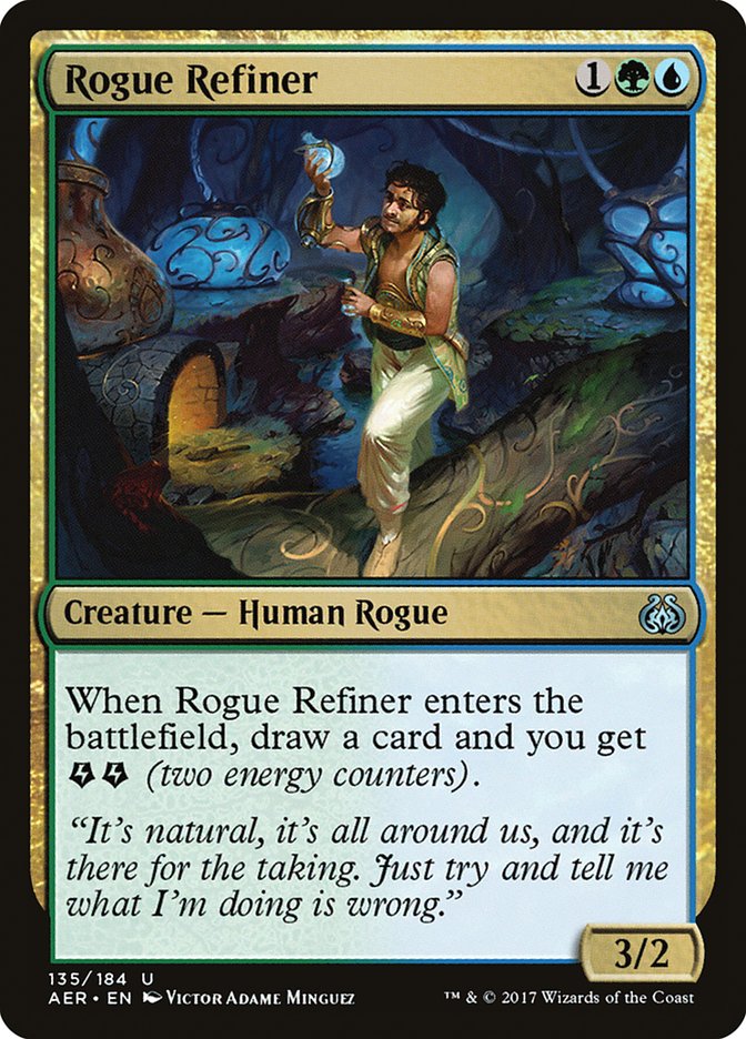 Rogue Refiner [Aether Revolt] Magic: The Gathering