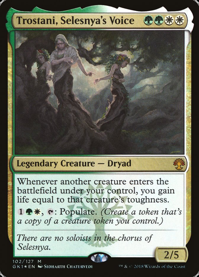 Trostani, Selesnya's Voice [Guilds of Ravnica Guild Kit] Magic: The Gathering