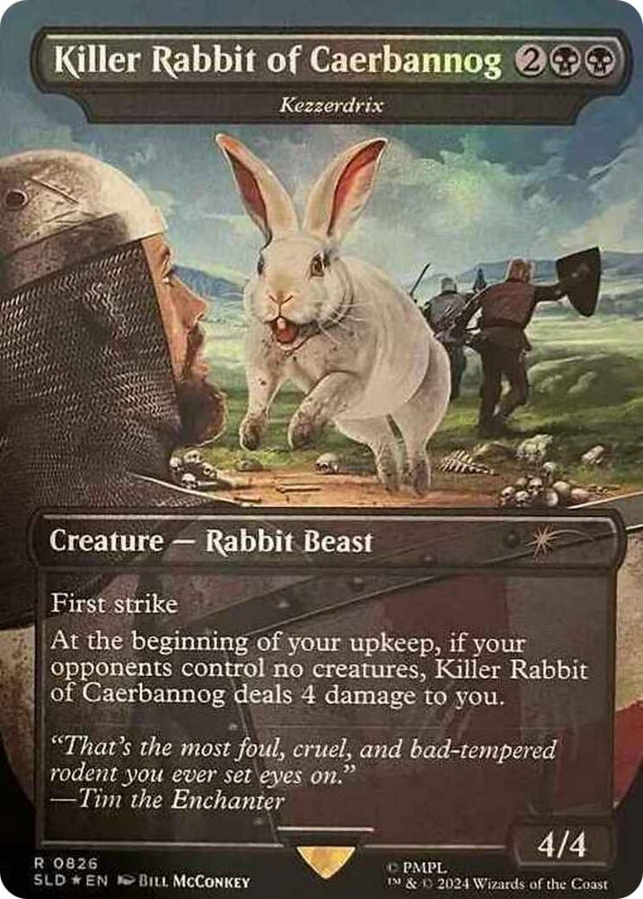 Killer Rabbit of Caerbannog - Kezzerdrix [Secret Lair Drop Series] Magic: The Gathering