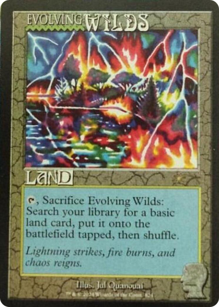 Evolving Wilds (Rainbow Foil) [Secret Lair Drop Series] Magic: The Gathering