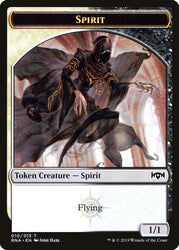 Bat // Spirit (010) Double-Sided Token [Ravnica Allegiance Guild Kit Tokens] Magic: The Gathering