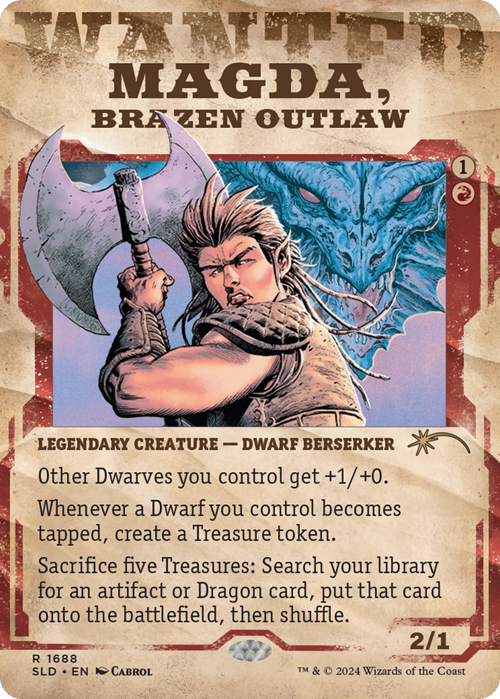 Magda, Brazen Outlaw [Secret Lair Drop Series] Magic: The Gathering
