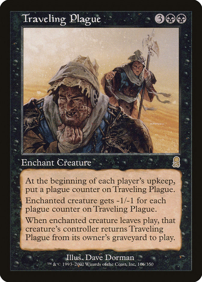Traveling Plague [Odyssey] Magic: The Gathering