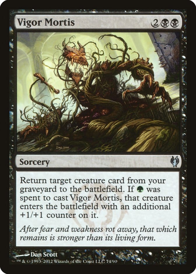 Vigor Mortis [Duel Decks: Izzet vs. Golgari] Magic: The Gathering