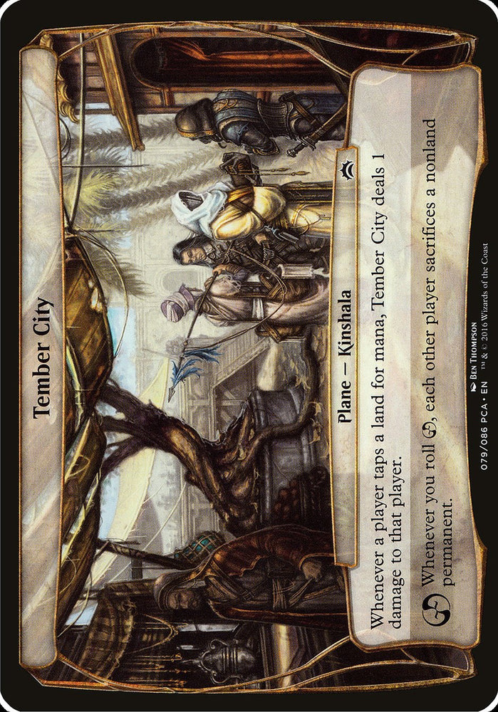 Tember City (Planes) [Planechase Anthology Planes] Magic: The Gathering