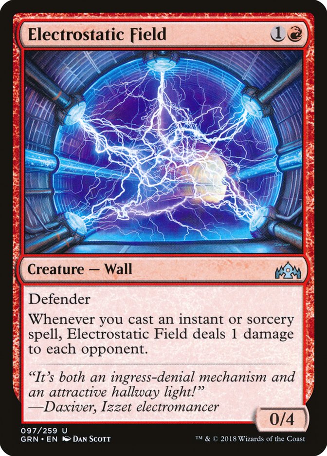 Electrostatic Field [Guilds of Ravnica] Magic: The Gathering