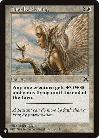 Angelic Blessing [The List] Magic: The Gathering
