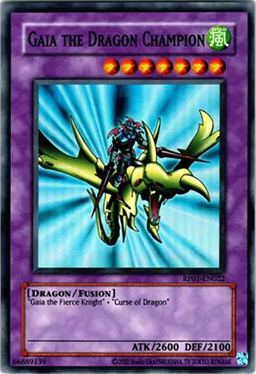 Gaia the Dragon Champion [RP01-EN022] Super Rare Yu-Gi-Oh!