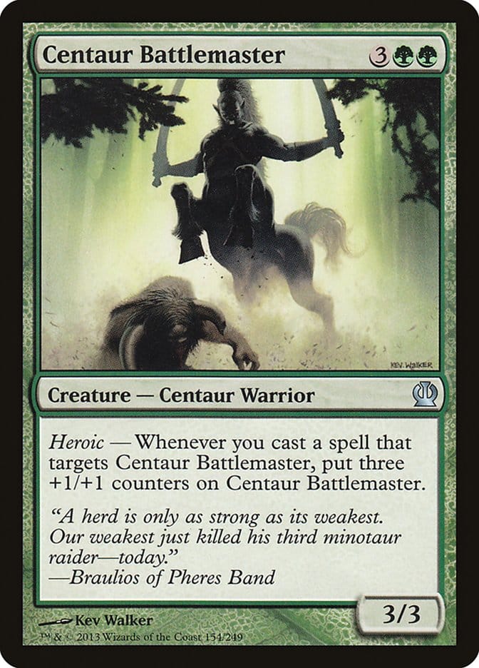 Centaur Battlemaster [Theros] Magic: The Gathering