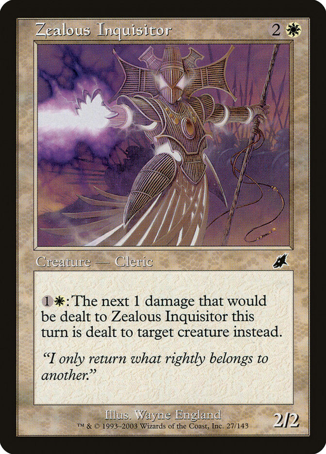 Zealous Inquisitor [Scourge] Magic: The Gathering