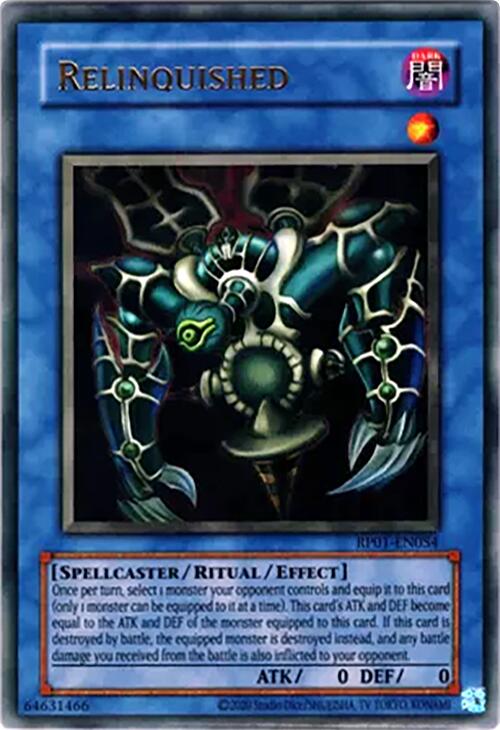Relinquished [RP01-EN054] Ultra Rare Yu-Gi-Oh!