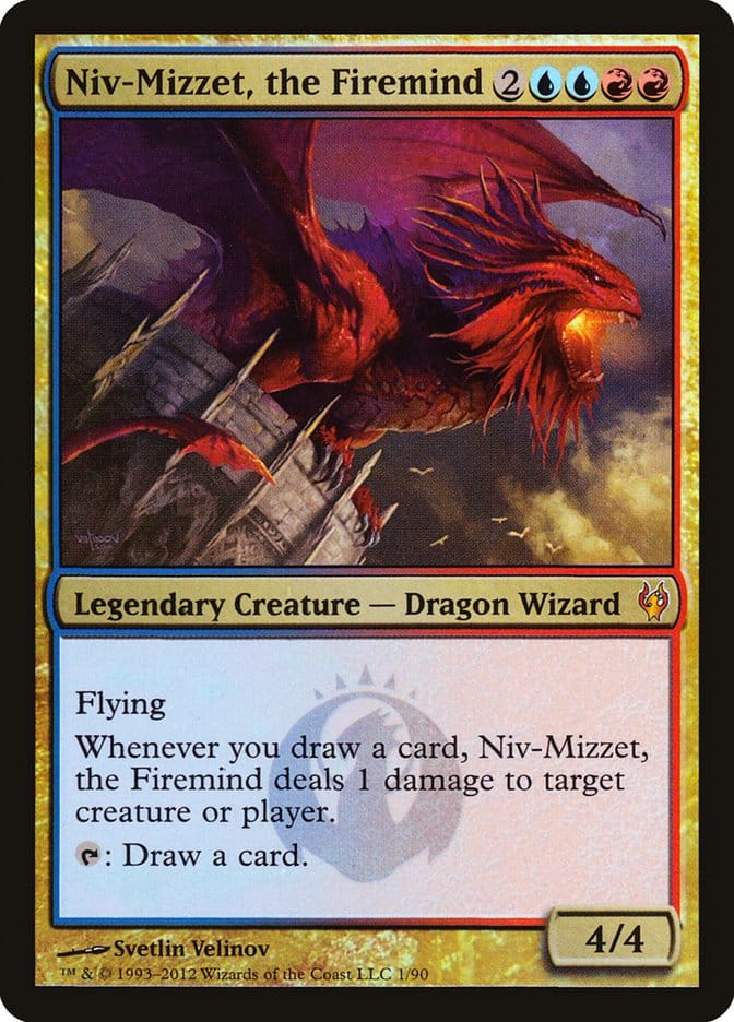 Niv-Mizzet, the Firemind [Duel Decks: Izzet vs. Golgari] Magic: The Gathering