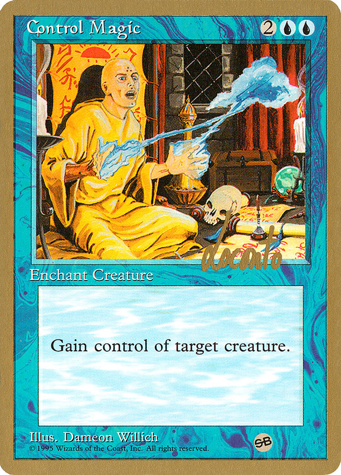 Control Magic (Michael Loconto) (SB) [Pro Tour Collector Set] Magic: The Gathering