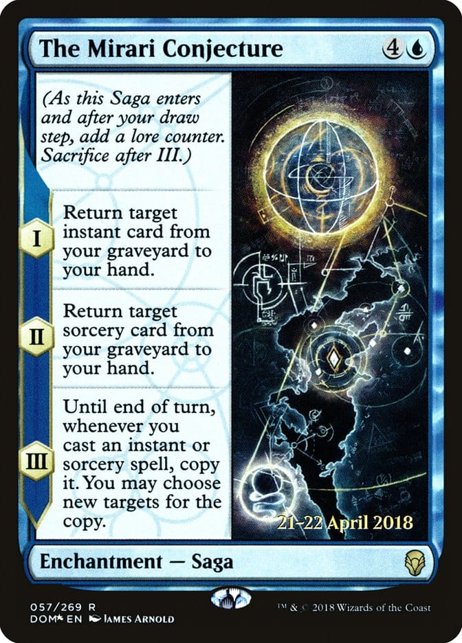 The Mirari Conjecture [Dominaria Prerelease Promos] Magic: The Gathering