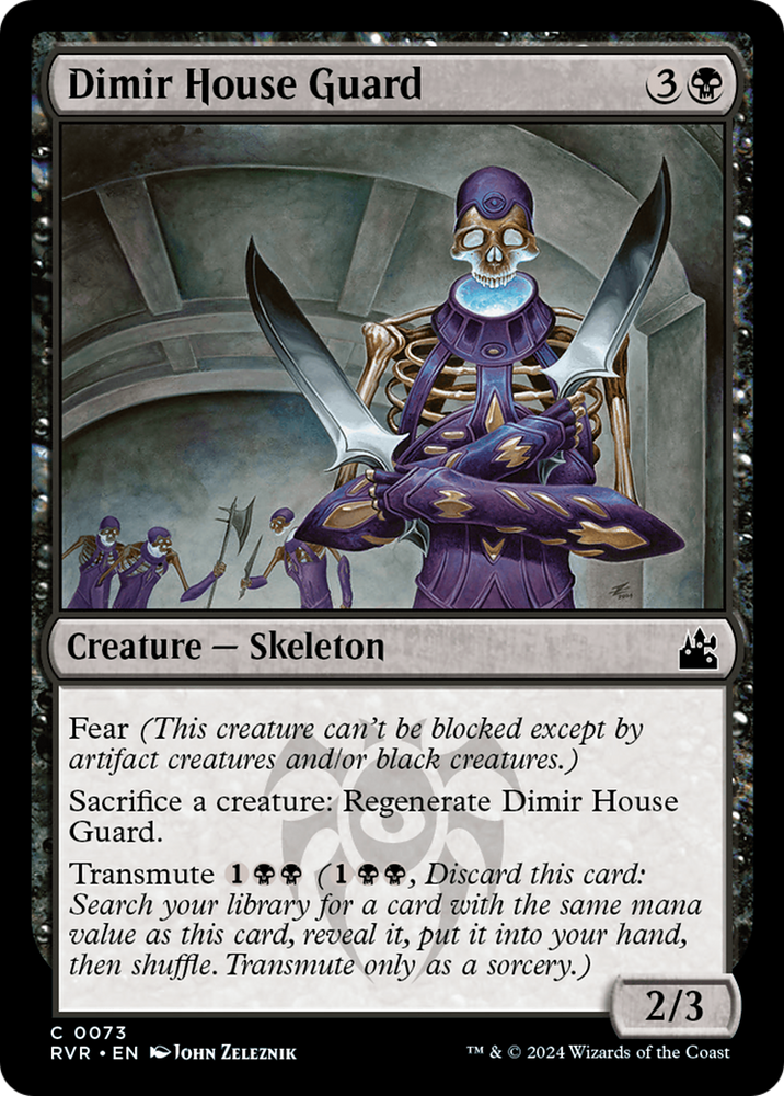 Dimir House Guard [Ravnica Remastered] Magic: The Gathering