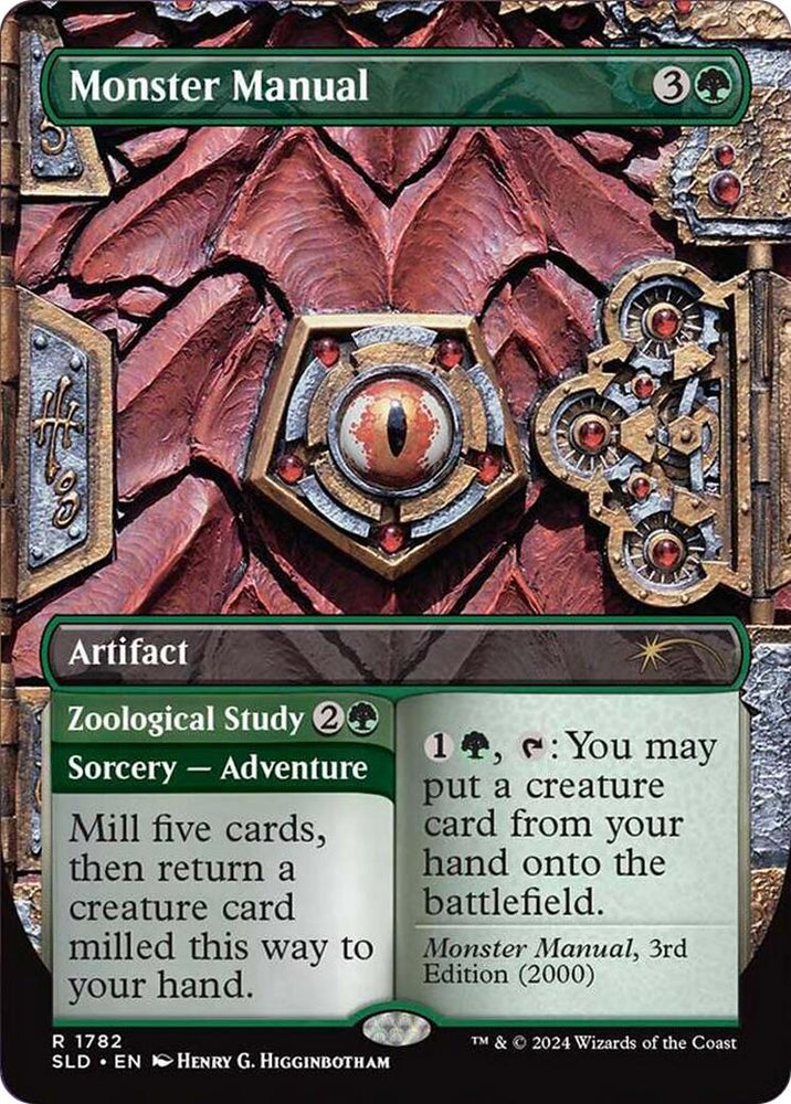Monster Manual [Secret Lair Drop Series] Magic: The Gathering