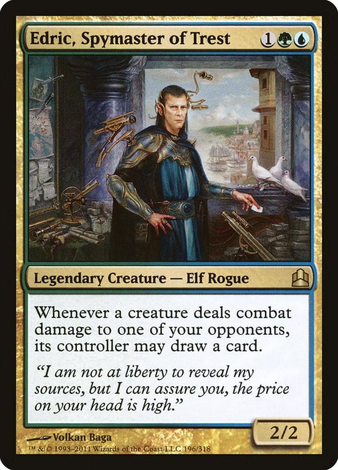 Edric, Spymaster of Trest [Commander 2011] Magic: The Gathering