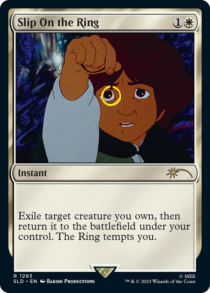 Slip on the Ring [Secret Lair Drop Series] Magic: The Gathering
