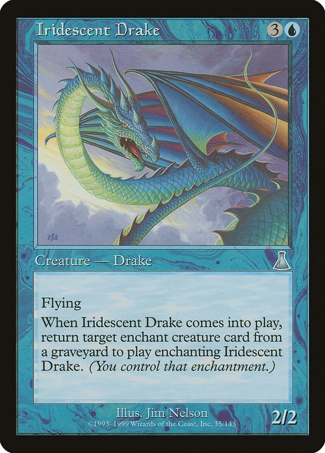 Iridescent Drake [Urza's Destiny] Magic: The Gathering
