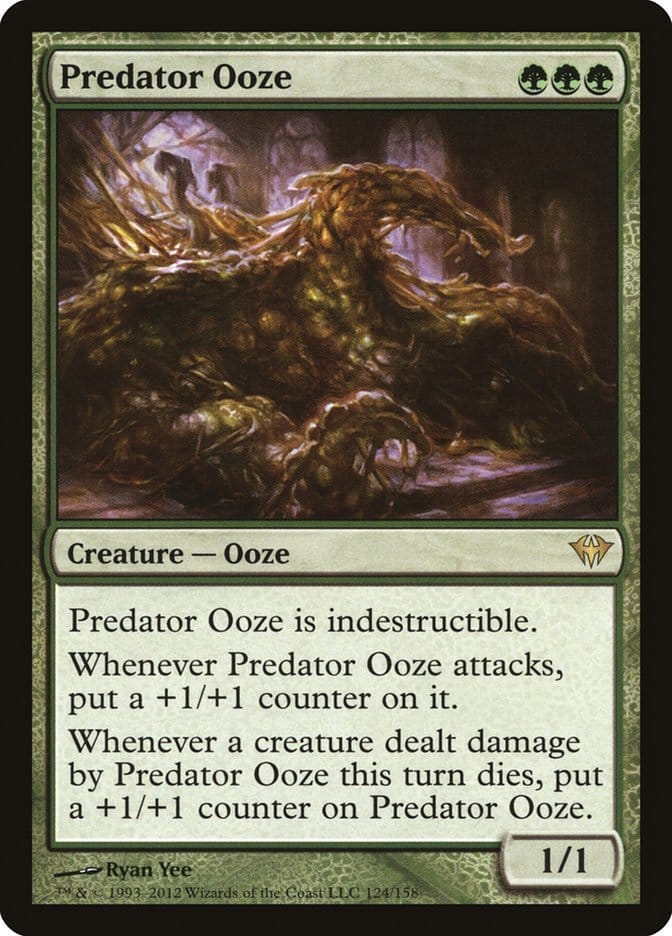 Predator Ooze [Dark Ascension] Magic: The Gathering