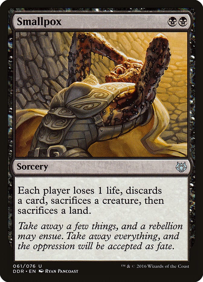 Smallpox [Duel Decks: Nissa vs. Ob Nixilis] Magic: The Gathering