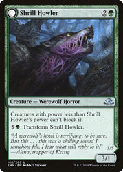 Shrill Howler // Howling Chorus [Eldritch Moon] Magic: The Gathering