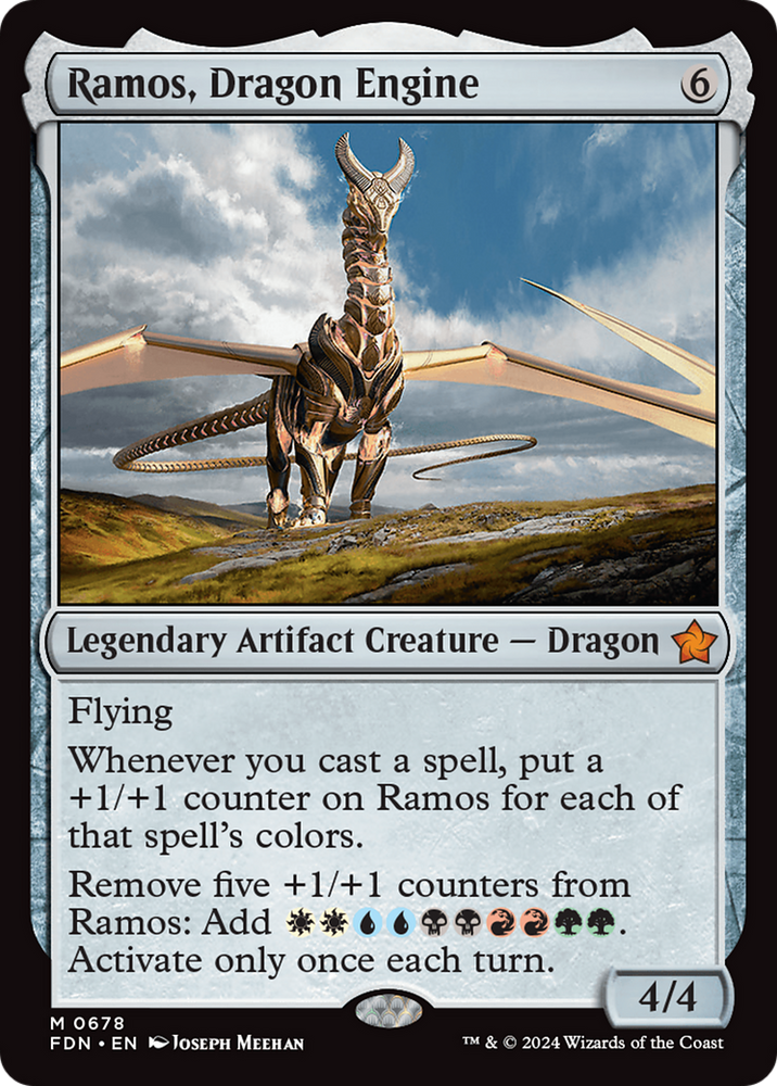 Ramos, Dragon Engine [Foundations] Magic: The Gathering