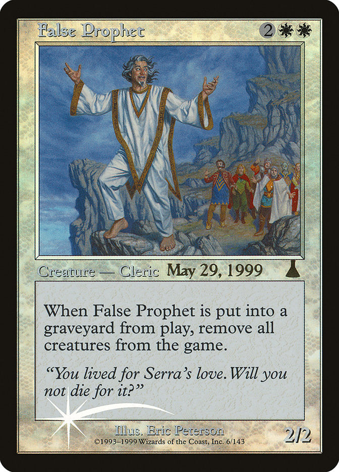 False Prophet [Urza's Destiny Promos] Magic: The Gathering