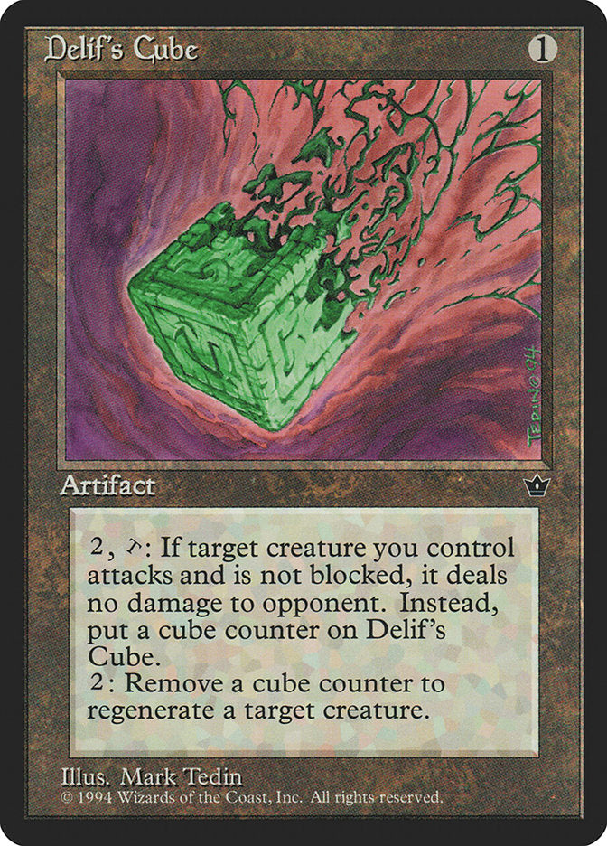 Delif's Cube [Fallen Empires] Magic: The Gathering