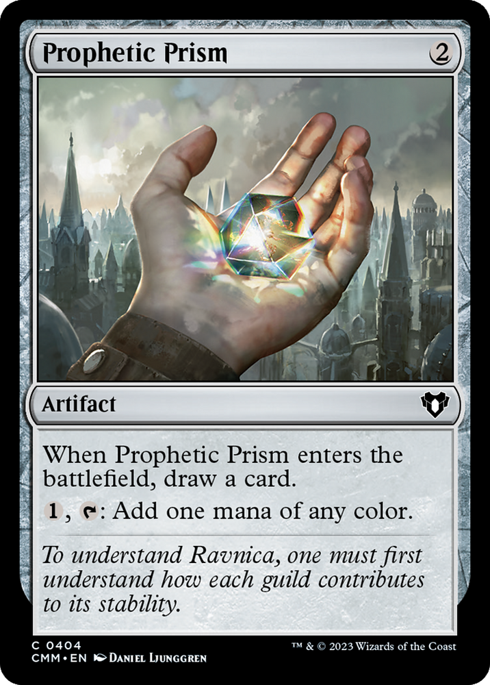 Prophetic Prism [Commander Masters] Magic: The Gathering