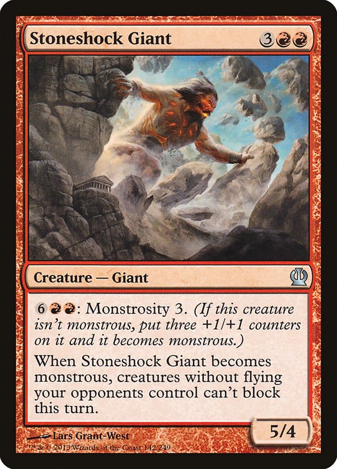 Stoneshock Giant [Theros] Magic: The Gathering