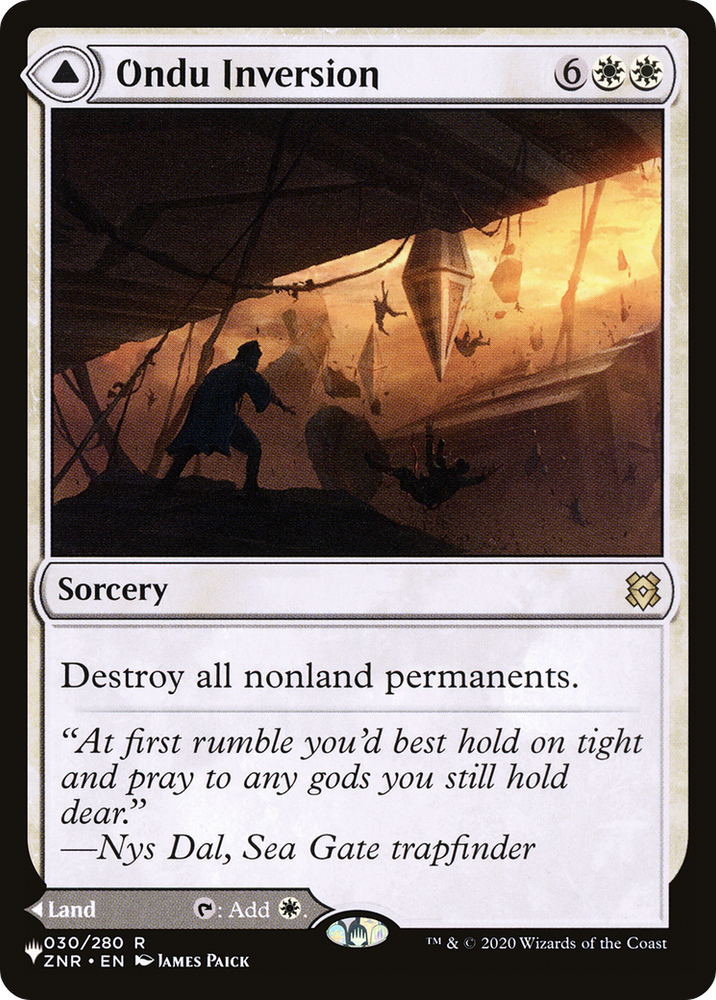 Ondu Inversion // Ondu Skyruins [Secret Lair: From Cute to Brute] Magic: The Gathering